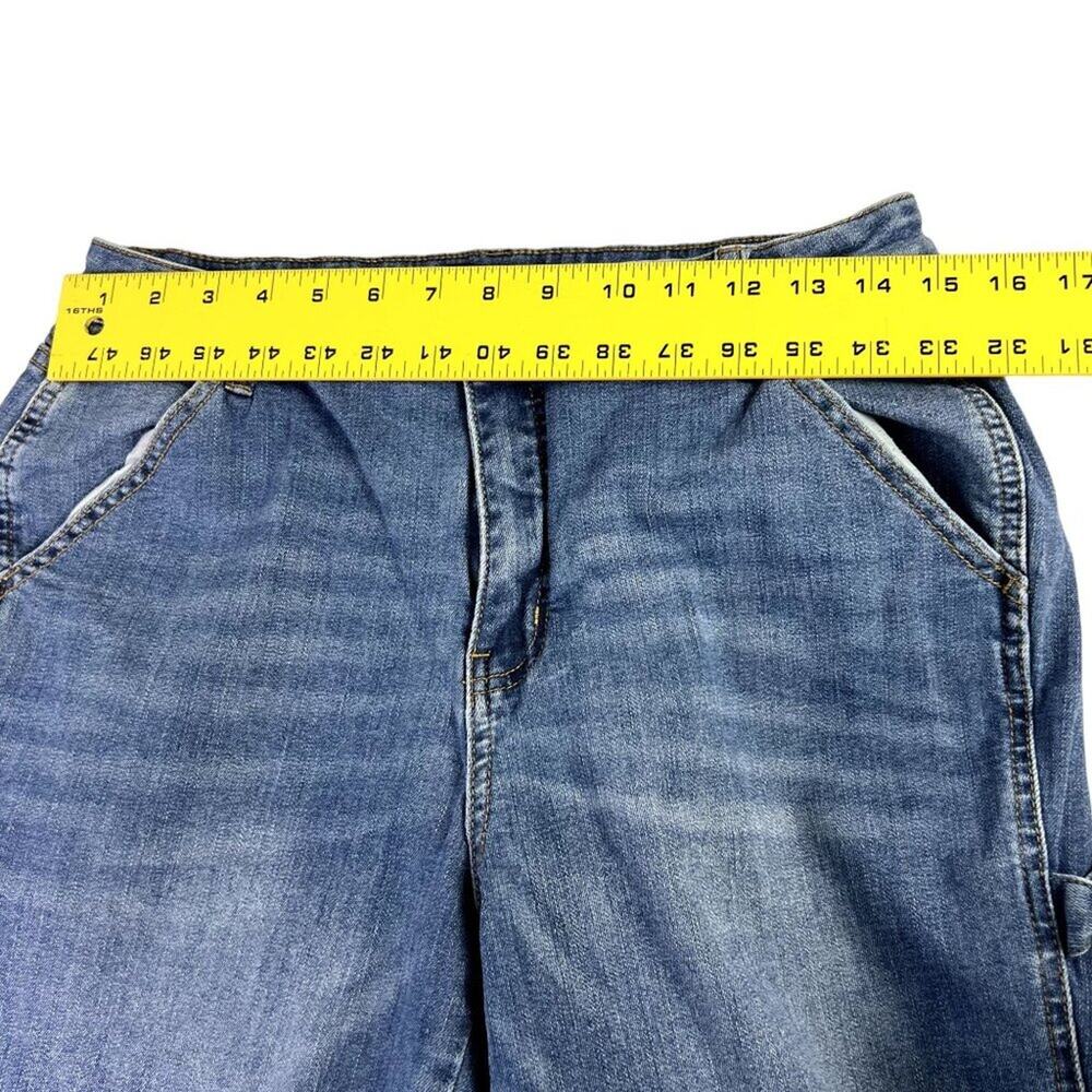 Judy Blue Jeans Womens Size 11/30 Slim Fit Carpenter Denim Style JB88302 - Picture 10 of 13